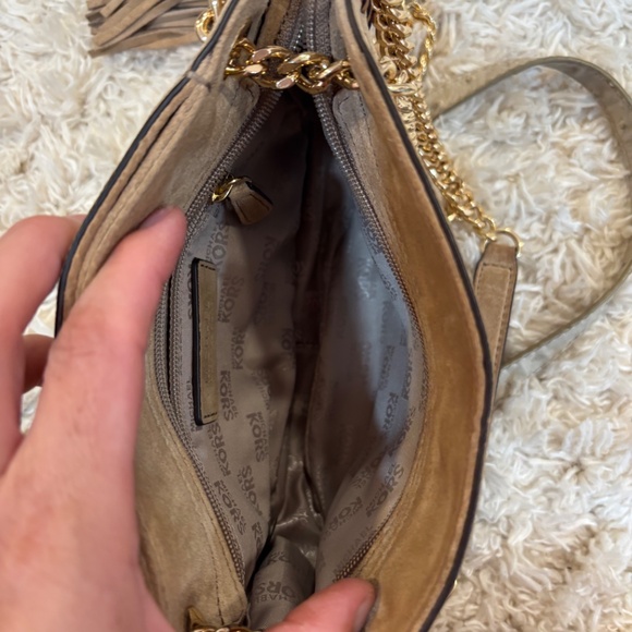 MICHAEL KORS WOMEN'S SUEDE HANDBAG - Picture 10 of 12